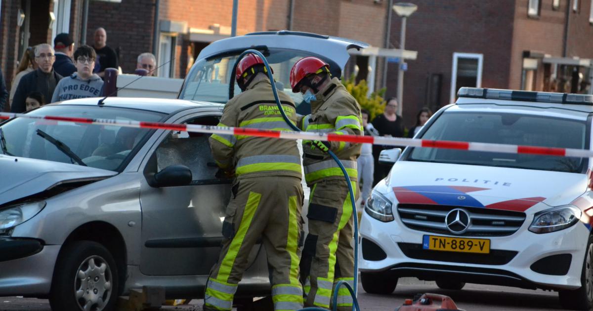 Bij een aanrijding in #Kerkrade is de bestuurder van één van de betrokken voertuigen gewond geraakt.