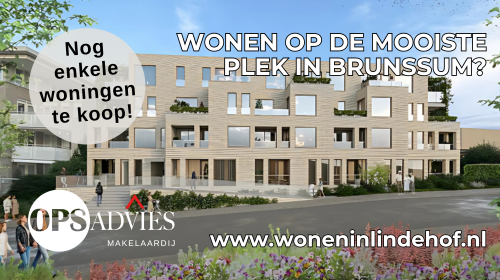 Banner wonen in Lindenhof Brunssum OPS