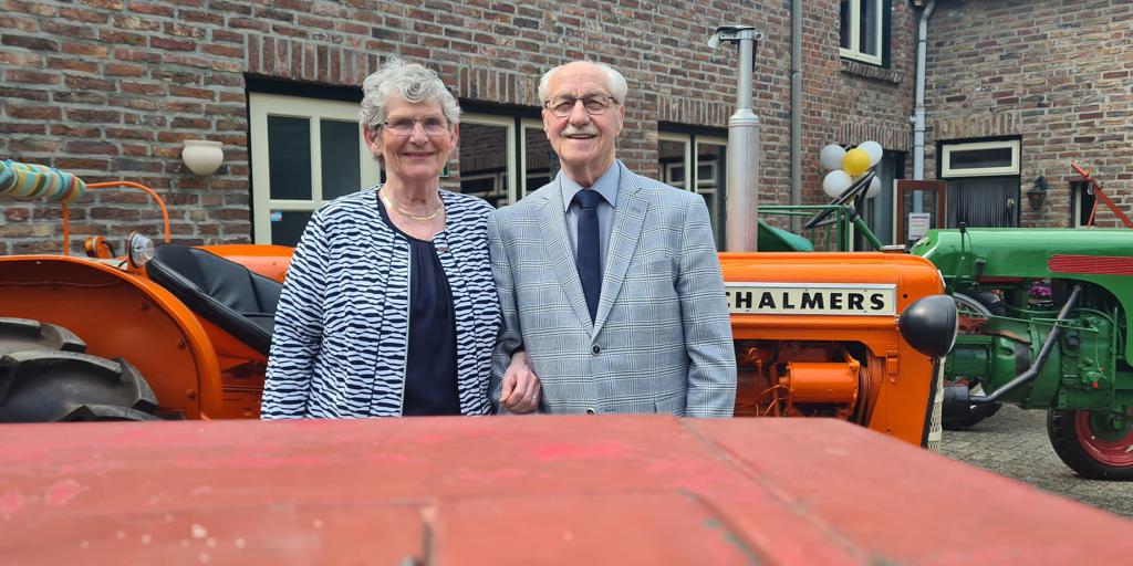 Diamanten bruidspaar in Ransdaal