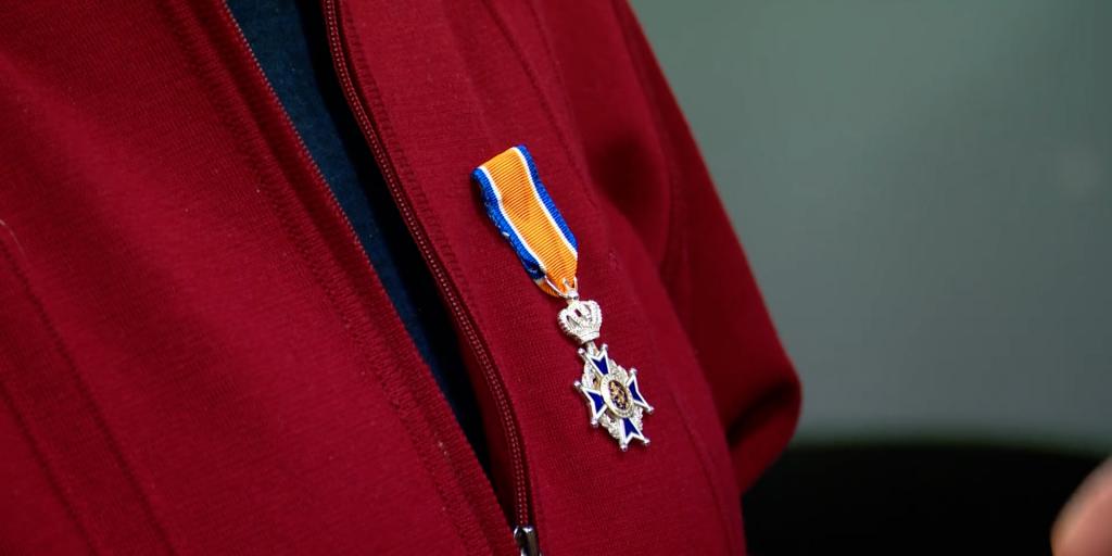 Vier gedecoreerden tijdens lintjesregen in Landgraaf