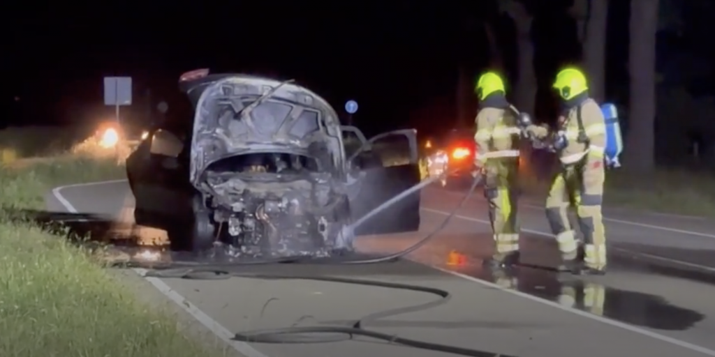 Auto uitgebrand in Doenrade
