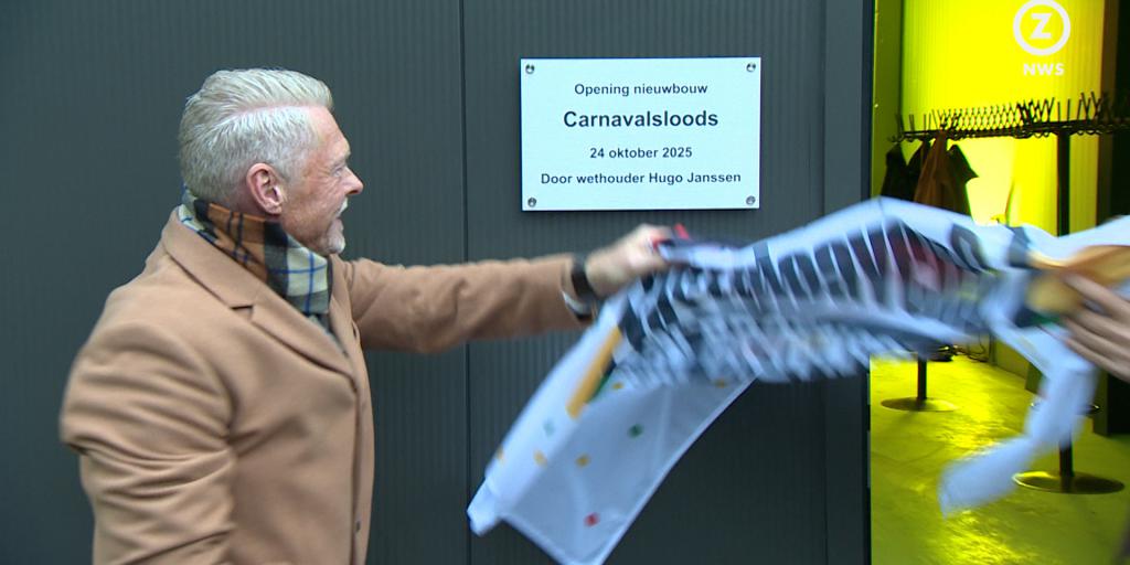 VIDEO: Nieuwe carnavalsloods voor praalwagens officieel geopend