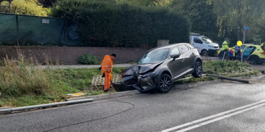Bestuurder onwel en gewond in Landgraaf