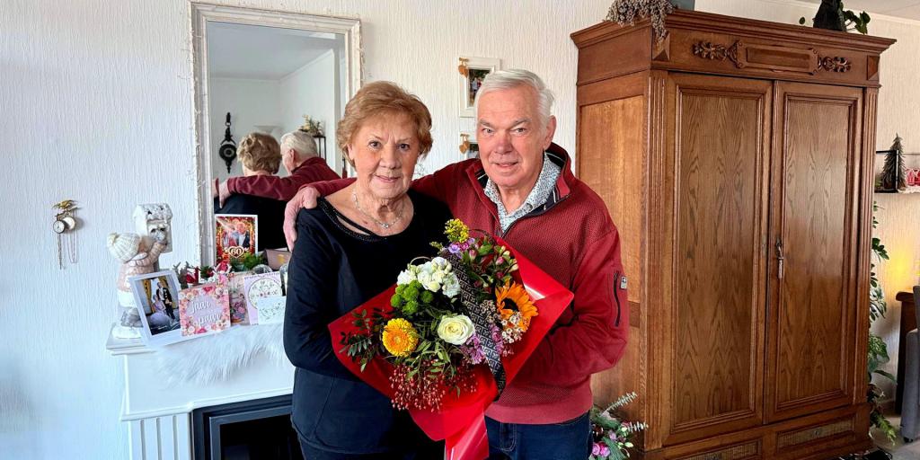 Diamanten bruidspaar in Brunssum