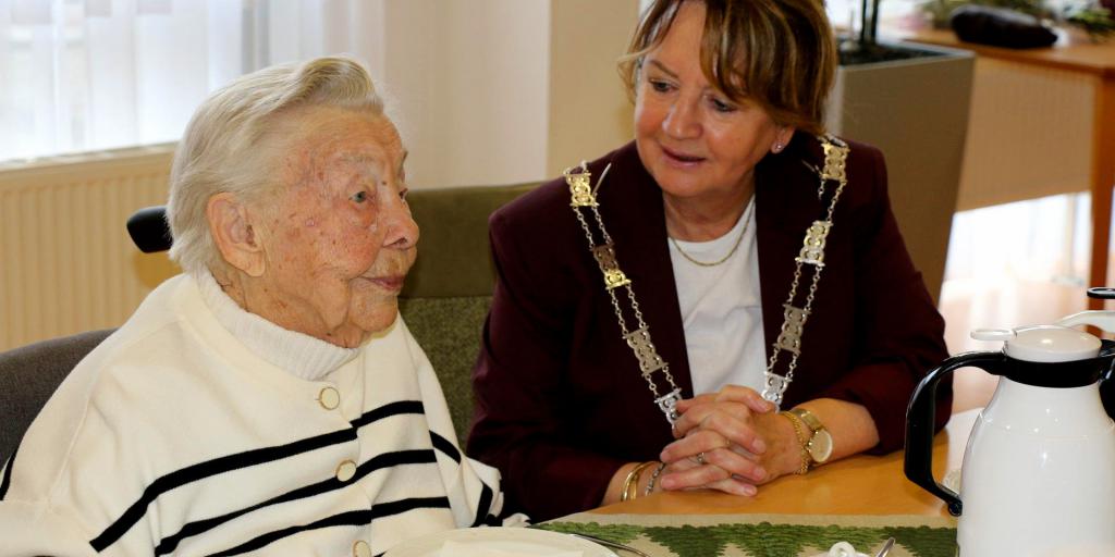 Oudste inwoonster Brunssum viert 106e verjaardag