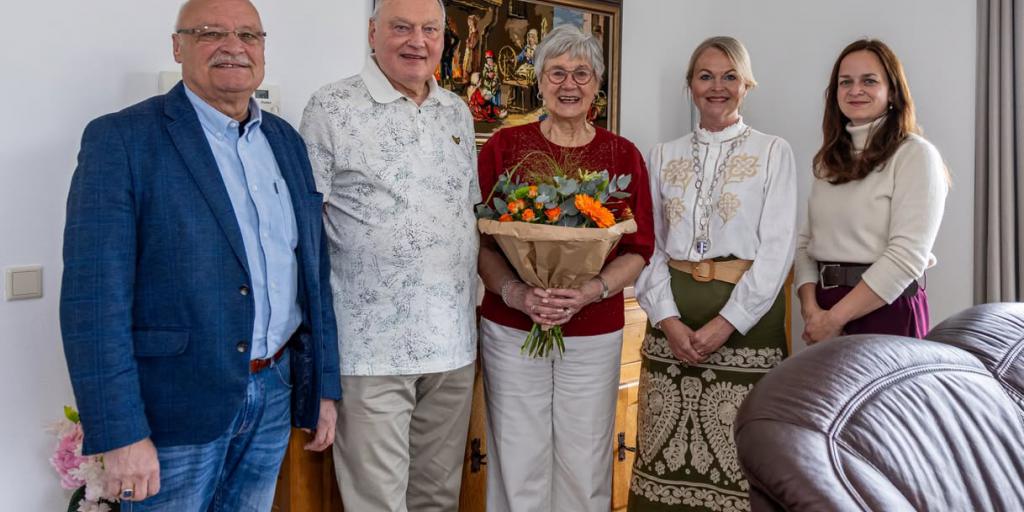 Twee diamanten bruidsparen in Simpelveld