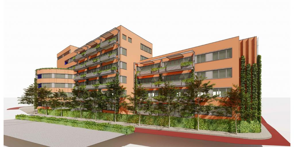 81 woningen in voormalig ING-kantoor aan Geerstraat