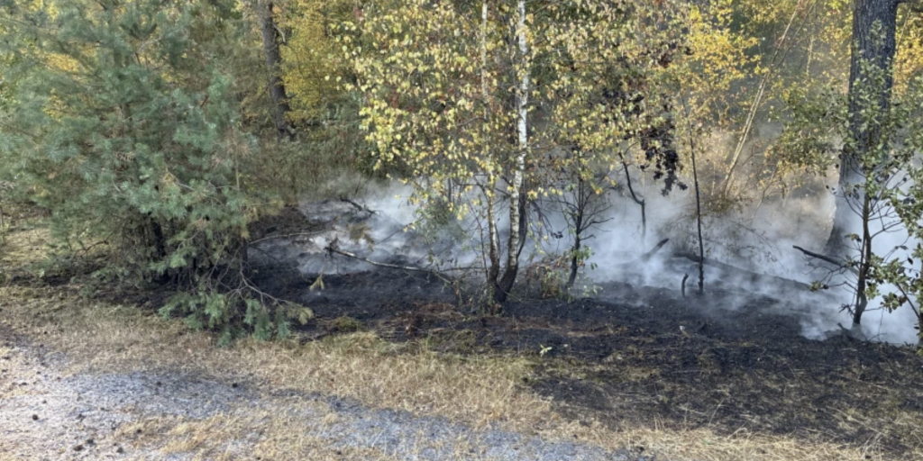 Twee kleine branden op de Brunssummerheide snel onder controle