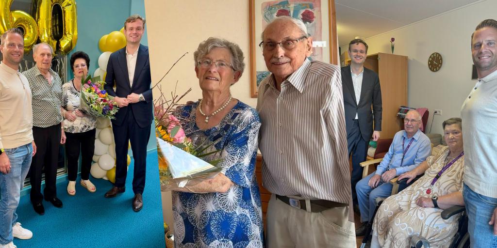 Drie huwelijksjubilea gevierd in Landgraaf