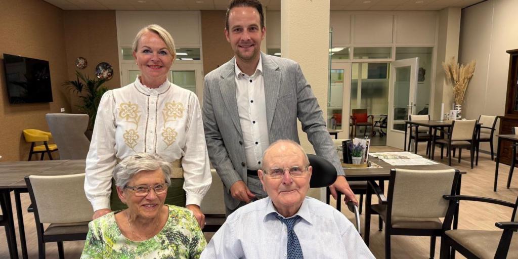 Briljanten bruidspaar in Simpelveld