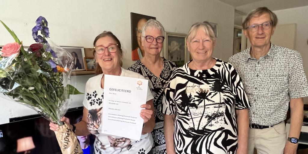 Yvonne Bosch wint Zonnebloem-prijs